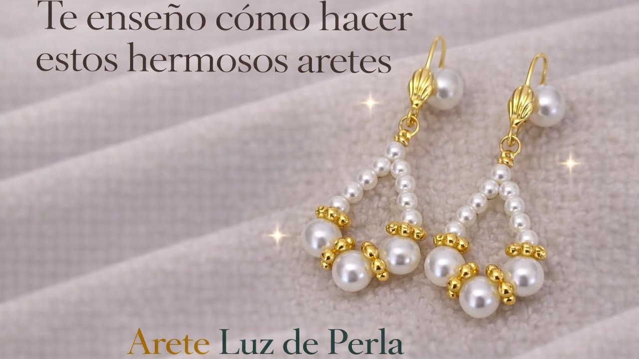Aretes luz de Perla