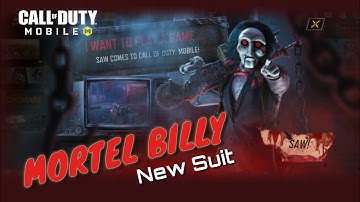 Morte Billy New Suit | I Want to play a Game Saw Comes to Call of Duty: Mobile!