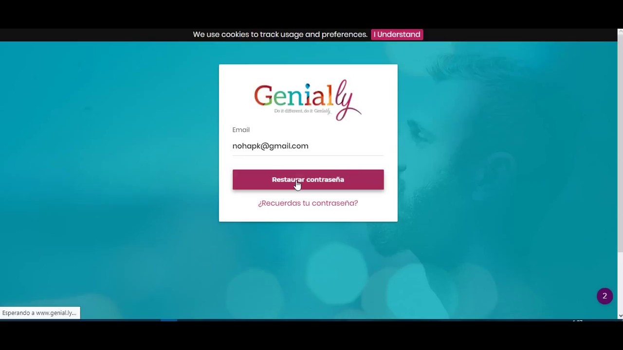 Iniciar sesion en Genial ly YouTube Iniciar sesion en Genial ly YouTube