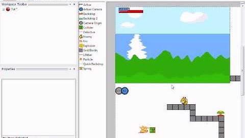 MMF2 Platformer Tutorial Episode 7-1 Multiple Enemy Lifebars