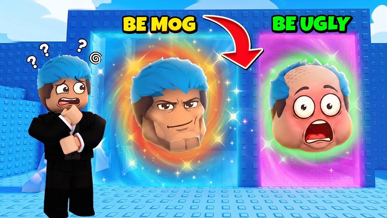 PANGET TO PINAKA POGI +9999 AURA | Roblox | Would You Rather Mog Tower