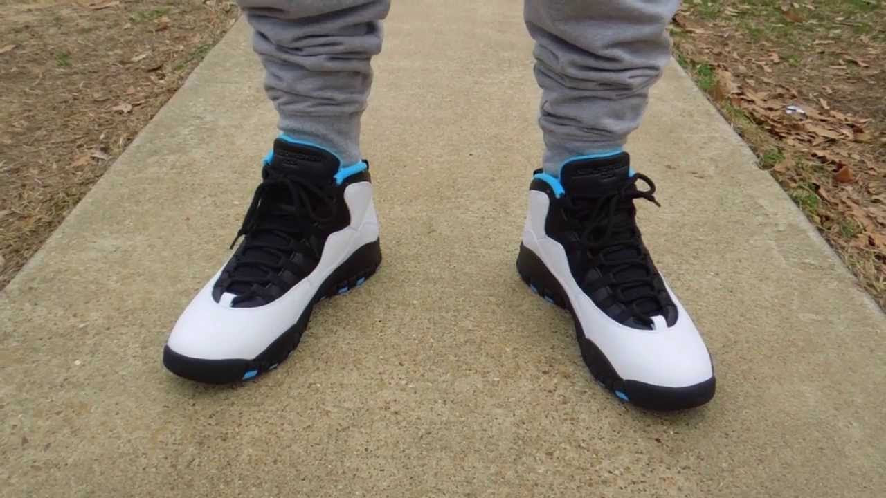 powder blue 10s on feet