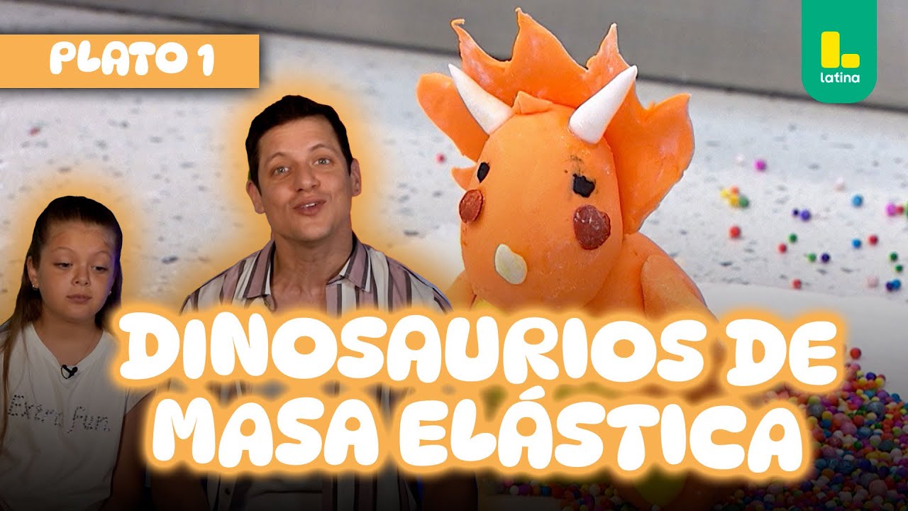 Muñecos para torta en forma de dinosaurio | El Gran Chef Famosos