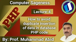 Best Technique to Insert Data in database PHP code || step by step || Lecture-4 || Urdu Hindi