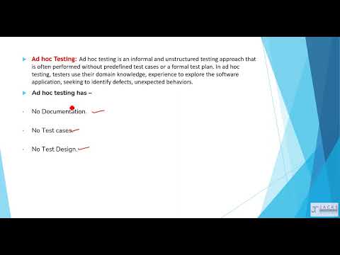 Testing Techniques part 4|| Ad Hoc Testing ||Automotive Examples||Pair Testing