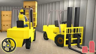 Shopping Mall Cargo Truck Supermarket Transport - Forklift Parking Game | Android Gameplay screenshot 4