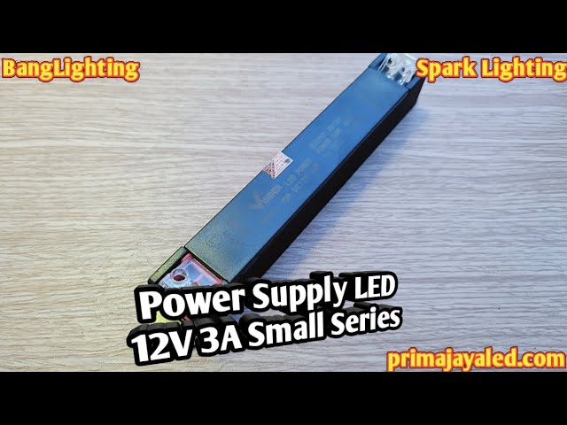 Power Supply LED 12V 3A Small Series