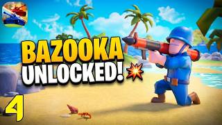 Army Commander Gameplay Walkthrough Part 4 - BAZOOKA UNLOCKED! 💥 (iOS, Android) screenshot 4
