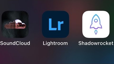 Hướng Dẫn Lên Premium Cho Soundcloud, Lightroom ( Shadowrocket Unlock Pro App )