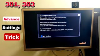Dish Tv Advance Settings | Dish Tv Signal Not Found | 301 Signal Not Found |Signal Not Found 2026 screenshot 5
