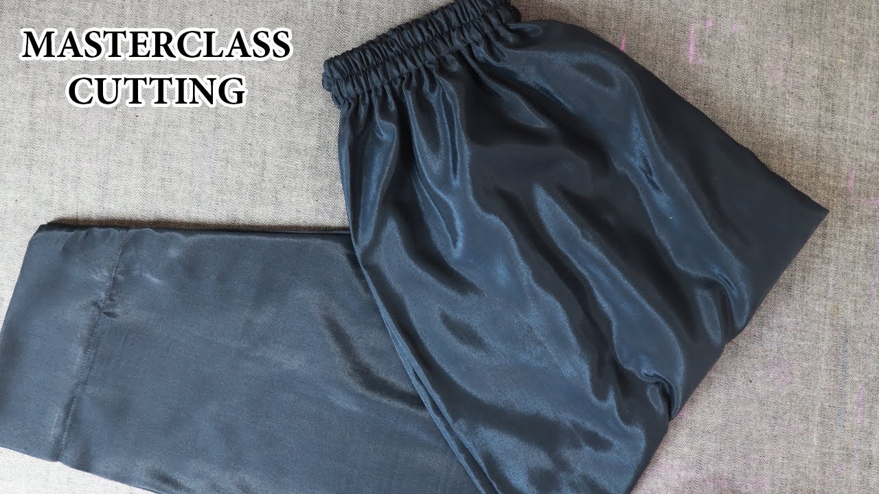 Salwar Cutting step by step masterclass Bangla ladies pant cutting