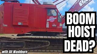 3900 Manitowoc Boom Hoist Not Working | The Freight Machine