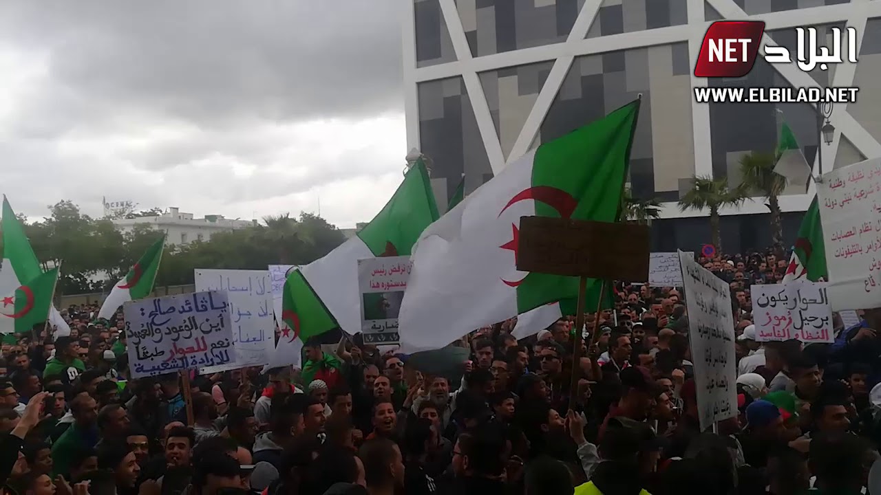 الجزائر نيجيريا سطيف: مسيرات سلمية حاشدة تطالب برحيل العصابة ومحاسبة الفاسدين