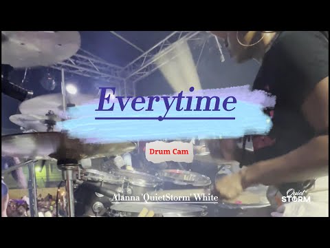 Everytime - Nadia Batson Live .Alanna 'Quiet Storm' White On Drums.