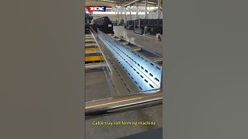 Automatic Cable Tray Roll Forming Machine - Perfect for Data Centers & Industrial Wiring!