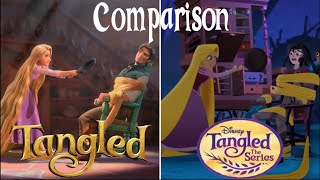 Tangled & Tangled: The Series | Parallels & Comparisons