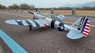 FMS P-47 Razorback - After 2nd Motor & ESC change