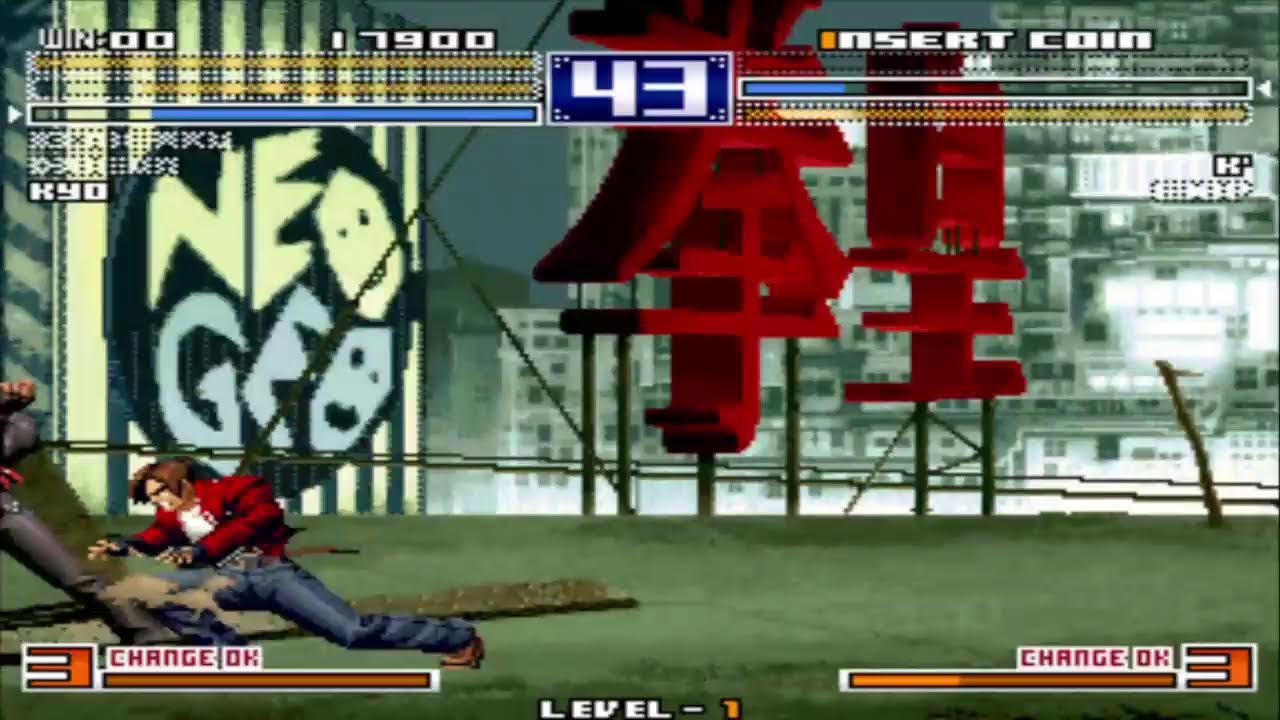 King Of Fighters 2003 Arcade Mode Easiest Dificcult As 94 Japan Team