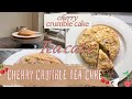 How to Bake the Perfect Cherry Crumble Cake | Easy &amp; Delicious!