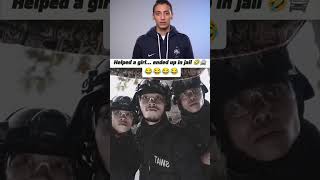 HELPED A GIRL ENDED UP IN JALL😂#music #phonk #edm #bass #funnyvideo #comady #trending