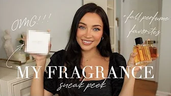 revealing MY FRAGRANCE BRAND 😱 + fall fragrance favorites!