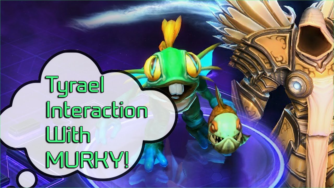 Tyrael funny interaction with Murky!