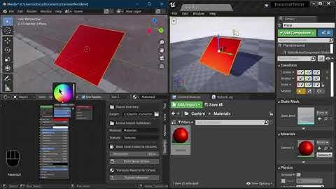 Transmat Preview (Blender to Unreal Material Transfer Addon)