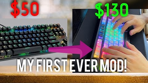 UPGRADING MY TECWARE PHANTOM 87!!! (Akko CS Vintage Whites)