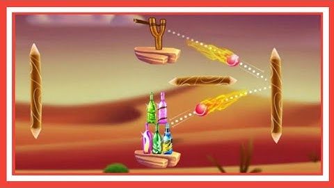 Bottle shooting Game | Gameplay Trailer (iOS & Android) Level 16-20 walkthrough #@Bottlegaming786