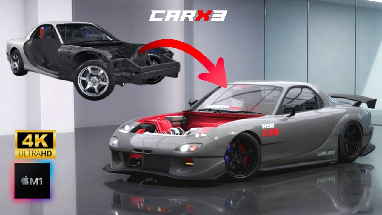 Tuff Rx7 Build Building Rotary RX7 from Scratch! Full Build & Tune Guide (CarX Drift ...