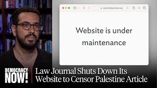 "Toward Nakba as a Legal Concept": Meet the Palestinian Lawyer Censored by Columbia and Harvard