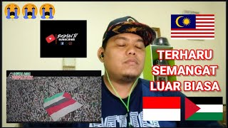 🇲🇾Malaysia Reaction Aksi Indonesia Bela Palestina 🇮🇩🇵🇸 | Monas-Jakarta 17.12.17