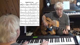 Answer Me, My Love  ( TvdH ) - Jazz guitar &amp; piano cover ( Gerhard Winkler )