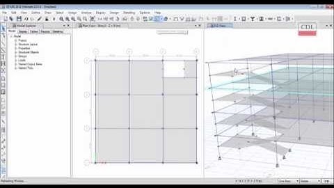 ETABS-Modeling of Stair