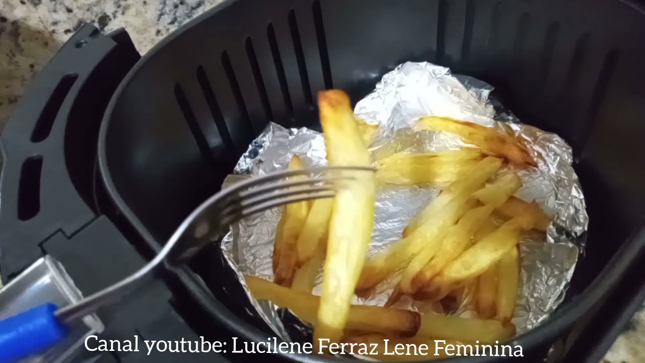 Batata Frita na Airfryer - Ginna's Food