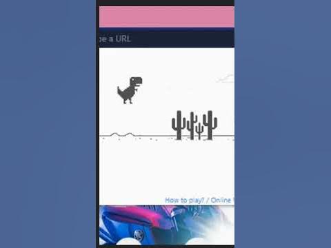 How to Play Google Chrome Dinosaur Game both Online and Offline -  Studytonight