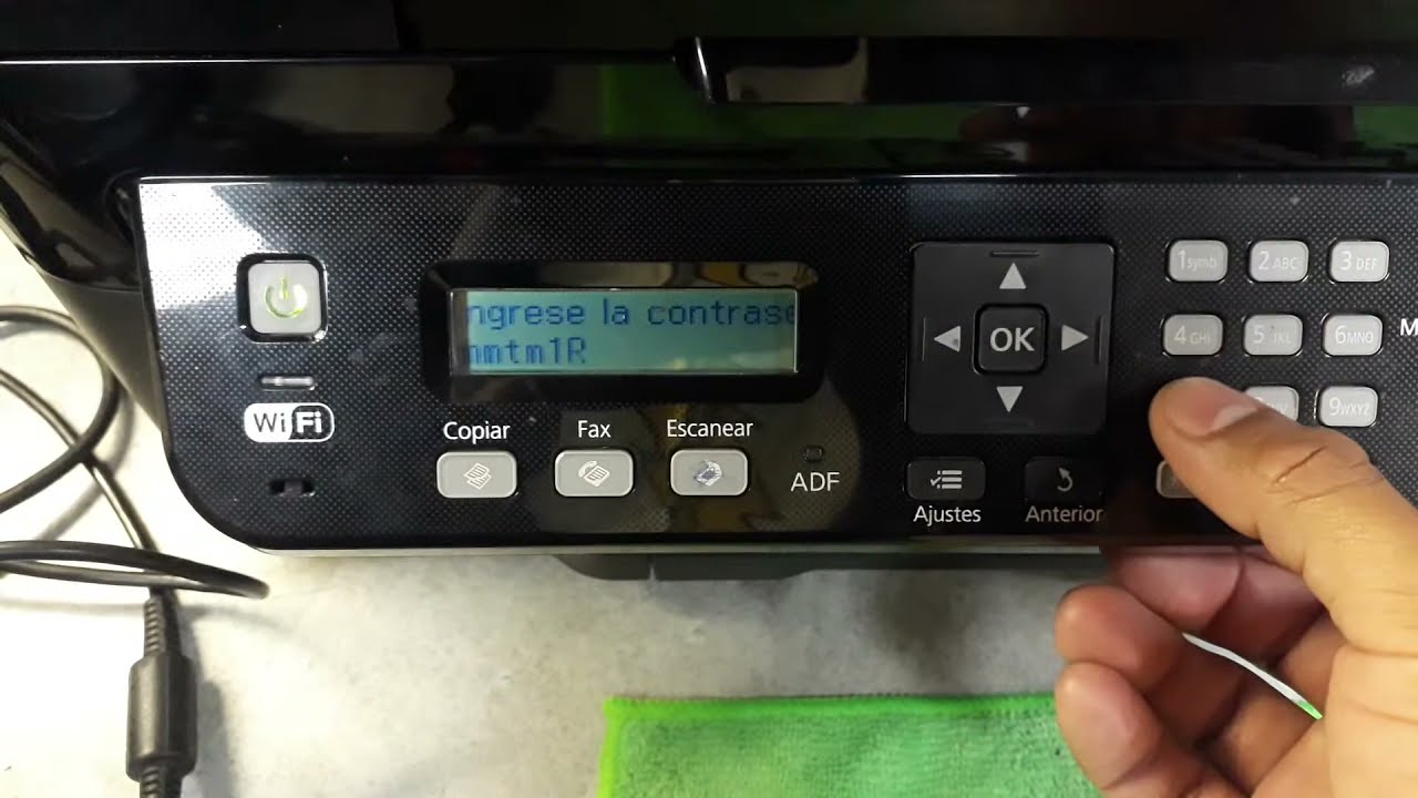 Configurar Epson L555 WIFI (usando la data de su teléfono android) - YouTube