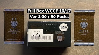 16 17 Panini Wccf Rare Sealed 50 Pack Box Opening Stories Memories And Nostalgia Youtube