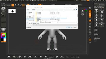 How to Export an OBJ from Zbrush