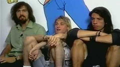 Kurt Cobain stoned interview