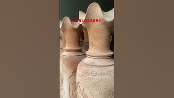 Cặp lục bình đục tứ quý gỗ xà cừ 1m70 đẹp từ mộc. Giá 13tr hoàn thiện phun sơn