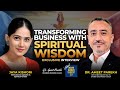 How to apply spirituality for business growth with jaya kishori  dr ameet parekh