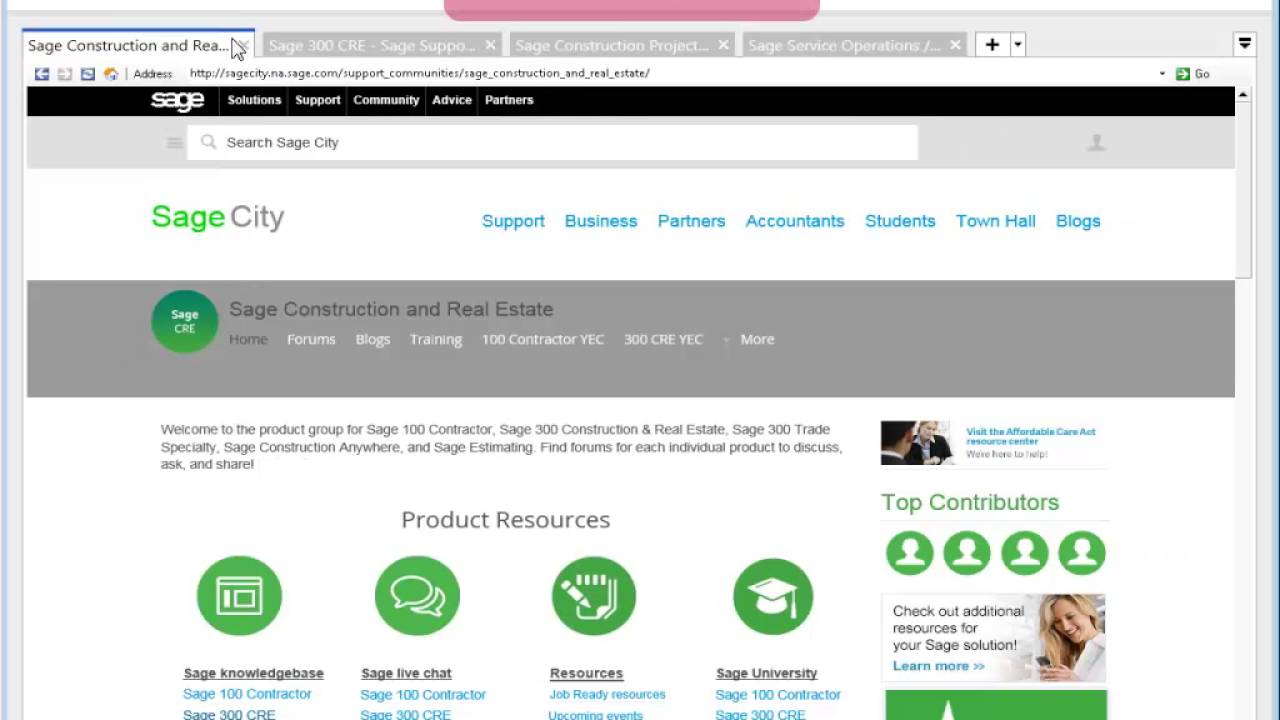 Sage 300 Construction and Real Estate 16.1 Desktop a First Look