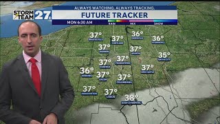 Cold nights to begin the week before a big warmup late-week