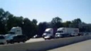 Eastbound traffic I-80 / 94
