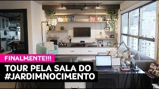 #JardimNoCimento: tour pela sala e escritório! • Karol Pinheiro