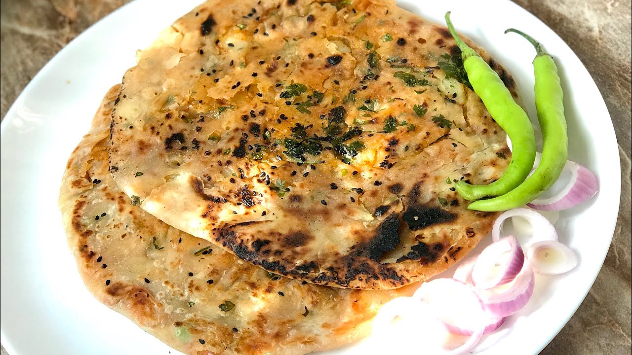 Amritsari aloo kulcha recipe no oven and no tandoor YouTube
