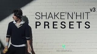 Shake'n'Hit Presets V3 Premiere Pro Presets
