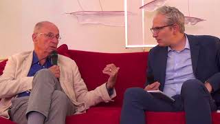 Boris Cyrulnik  s'entretient avec  Martin Legros, café philo, les Rencontres inattendues de Tournai