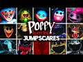 Poppy playtime chapter 1 2 3  todos los jumpscares